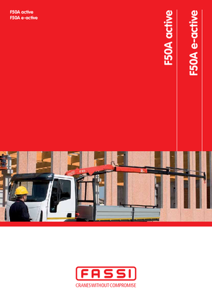 हाइड्रोलिक लोडिंग क्रेन Fassi F 50 A 0.24 e-active