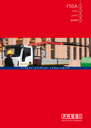हाइड्रोलिक लोडिंग क्रेन Fassi F 50 A.22