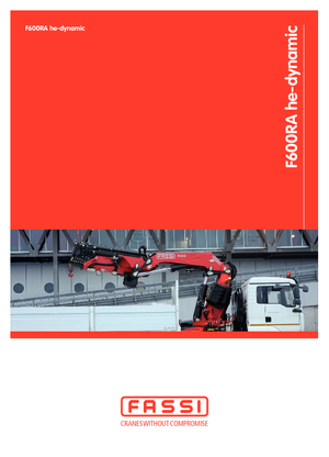 हाइड्रोलिक लोडिंग क्रेन Fassi F 600 RA 2.28 he-dynamic