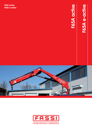 हाइड्रोलिक लोडिंग क्रेन Fassi F 65 A 0.21 e-active