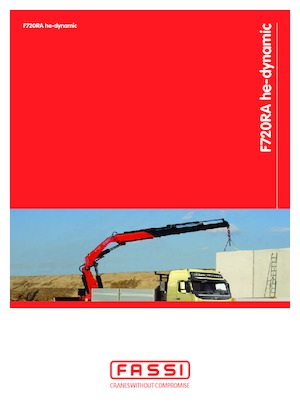 हाइड्रोलिक लोडिंग क्रेन Fassi F 720 RA 2.28 he-dynamic