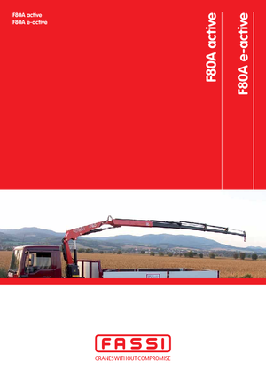 हाइड्रोलिक लोडिंग क्रेन Fassi F 80 A 0.24 e-active