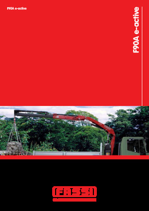 हाइड्रोलिक लोडिंग क्रेन Fassi F 90 A e-active