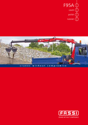 हाइड्रोलिक लोडिंग क्रेन Fassi F 95 AC 24