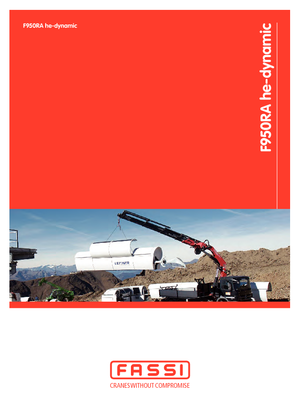 हाइड्रोलिक लोडिंग क्रेन Fassi F 950 RA 2.25 he-dynamic