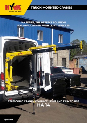 हाइड्रोलिक लोडिंग क्रेन Hyva Crane HA 14 E2