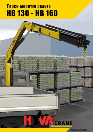 हाइड्रोलिक लोडिंग क्रेन Hyva Crane HB 130 E1