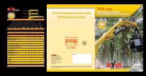 हाइड्रोलिक लोडिंग क्रेन Hyva Crane HB 10 FFB 