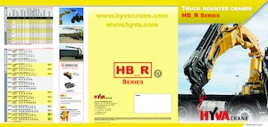 हाइड्रोलिक लोडिंग क्रेन Hyva Crane HB 660R E4