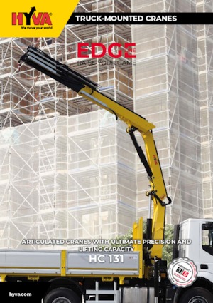 हाइड्रोलिक लोडिंग क्रेन Hyva Crane HC 131 E4J2