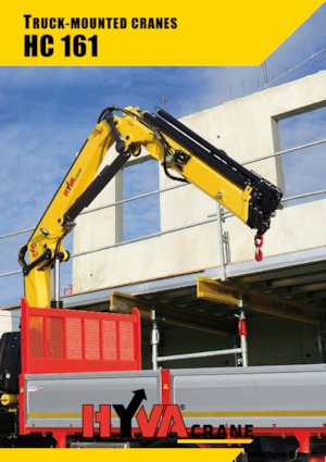हाइड्रोलिक लोडिंग क्रेन Hyva Crane HC 161K 