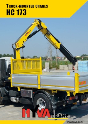 हाइड्रोलिक लोडिंग क्रेन Hyva Crane HC 173 