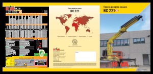 हाइड्रोलिक लोडिंग क्रेन Hyva Crane HC 221 X