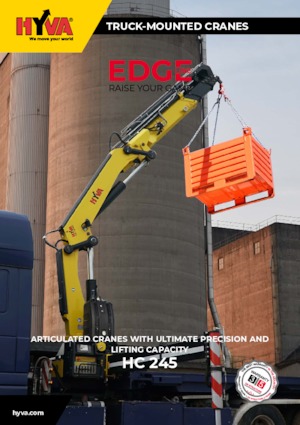 हाइड्रोलिक लोडिंग क्रेन Hyva Crane HC 245 E5J3 