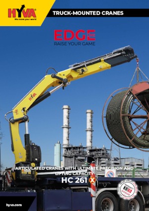 हाइड्रोलिक लोडिंग क्रेन Hyva Crane HC 261 E7