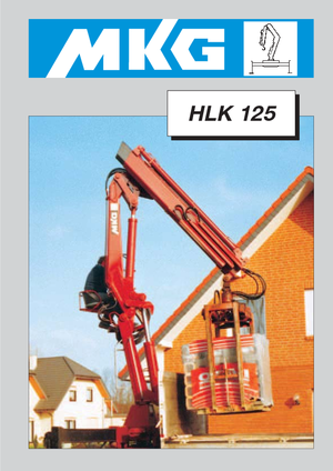 हाइड्रोलिक लोडिंग क्रेन MKG HLK 125 a4