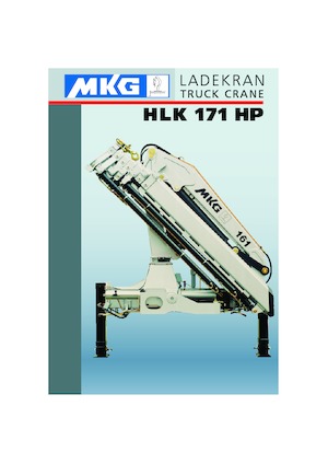हाइड्रोलिक लोडिंग क्रेन MKG HLK 171 HP a4