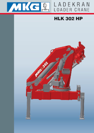 हाइड्रोलिक लोडिंग क्रेन MKG HLK 302 HP a3