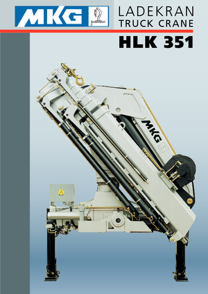 हाइड्रोलिक लोडिंग क्रेन MKG HLK 351 a2