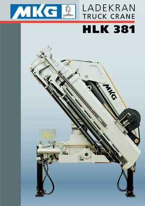 हाइड्रोलिक लोडिंग क्रेन MKG HLK 381 HP a5