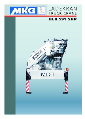 हाइड्रोलिक लोडिंग क्रेन MKG HLK 591 SHP a2 