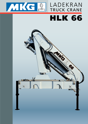 हाइड्रोलिक लोडिंग क्रेन MKG HLK 66 a2 