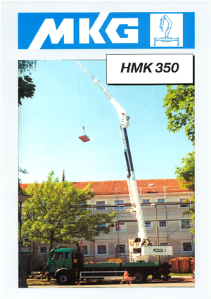 हाइड्रोलिक लोडिंग क्रेन MKG HMK 350 Ta1-a2