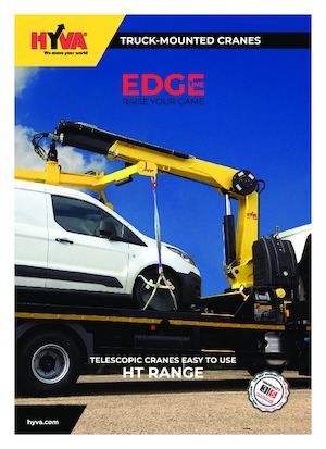 हाइड्रोलिक लोडिंग क्रेन Hyva Crane HT 240 E5 