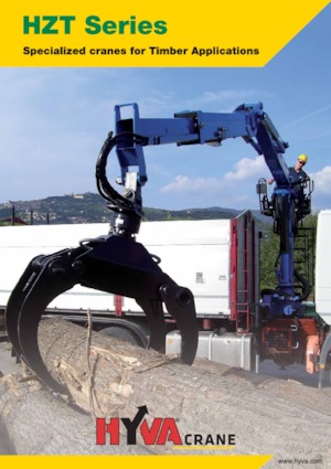 हाइड्रोलिक लोडिंग क्रेन Hyva Crane HZT180 Z0 