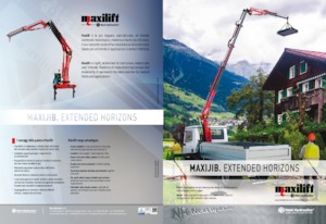 हाइड्रोलिक लोडिंग क्रेन Maxilift ML 380.4H
