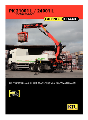हाइड्रोलिक लोडिंग क्रेन Palfinger PK 24001 LB 4  HPLS
