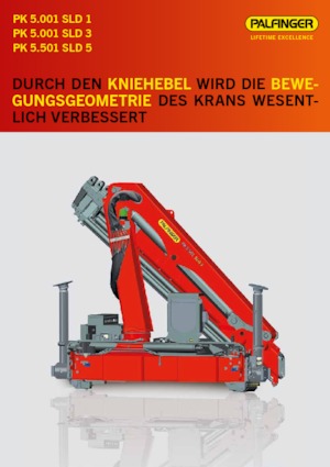 हाइड्रोलिक लोडिंग क्रेन Palfinger PK 5.501 SLD 5