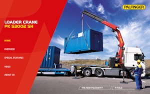 हाइड्रोलिक लोडिंग क्रेन Palfinger PK 53002 SH A