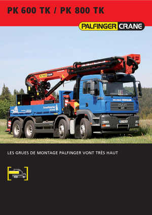 हाइड्रोलिक लोडिंग क्रेन Palfinger PK 600 TAKB HPLS