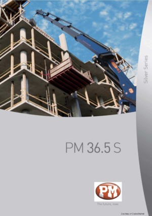 हाइड्रोलिक लोडिंग क्रेन PM PM 36.5 S