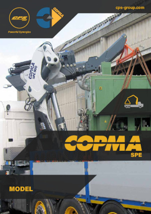 हाइड्रोलिक लोडिंग क्रेन COPMA 2000 SPE 130.3