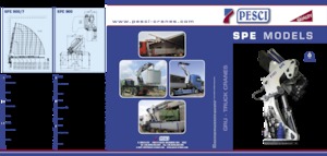 हाइड्रोलिक लोडिंग क्रेन Pesci SPE 560