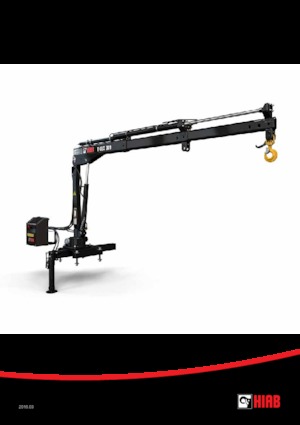 हाइड्रोलिक लोडिंग क्रेन Hiab T-CLX 009-2 