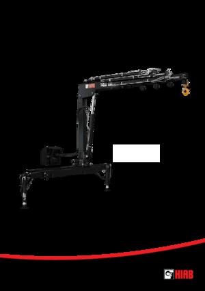 हाइड्रोलिक लोडिंग क्रेन Hiab T-CLX 038-2