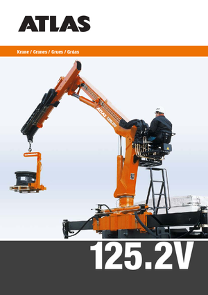 हाइड्रोलिक लोडिंग क्रेन T-Atlas TLC 125.2 V A 11