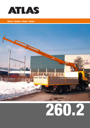 हाइड्रोलिक लोडिंग क्रेन T-Atlas TLC 260.2 A 7