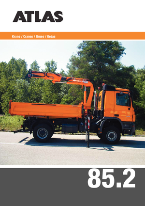 हाइड्रोलिक लोडिंग क्रेन T-Atlas TLC 85.2 A 4 L