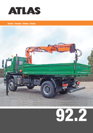 हाइड्रोलिक लोडिंग क्रेन T-Atlas TLC 92.2 A 1