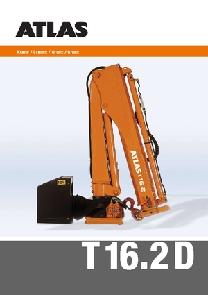 हाइड्रोलिक लोडिंग क्रेन T-Atlas TLC T 16.2 A 27