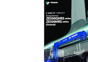 हाइड्रोलिक लोडिंग क्रेन Tadano TM-ZE505HRS