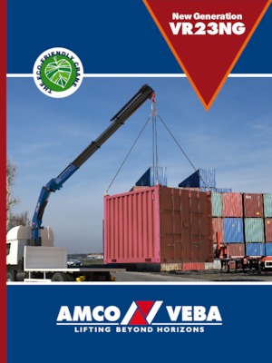 हाइड्रोलिक लोडिंग क्रेन Amco Veba VR23NG-3 S 