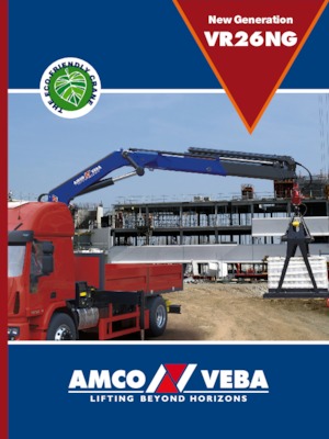 हाइड्रोलिक लोडिंग क्रेन Amco Veba VR26NG-6 S 