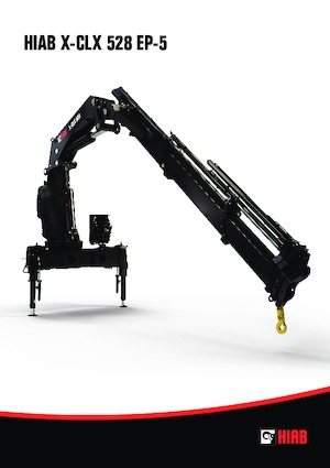 हाइड्रोलिक लोडिंग क्रेन Hiab X-CLX 528 EP-5 