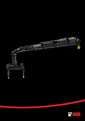हाइड्रोलिक लोडिंग क्रेन Hiab X-HiPro 262 E-5 Jib 45 X-3