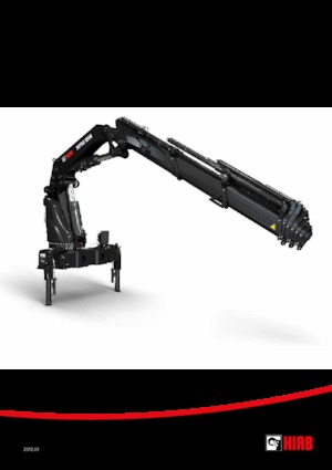 हाइड्रोलिक लोडिंग क्रेन Hiab X-HiPro 1058 E-7 Jib 150 X-4